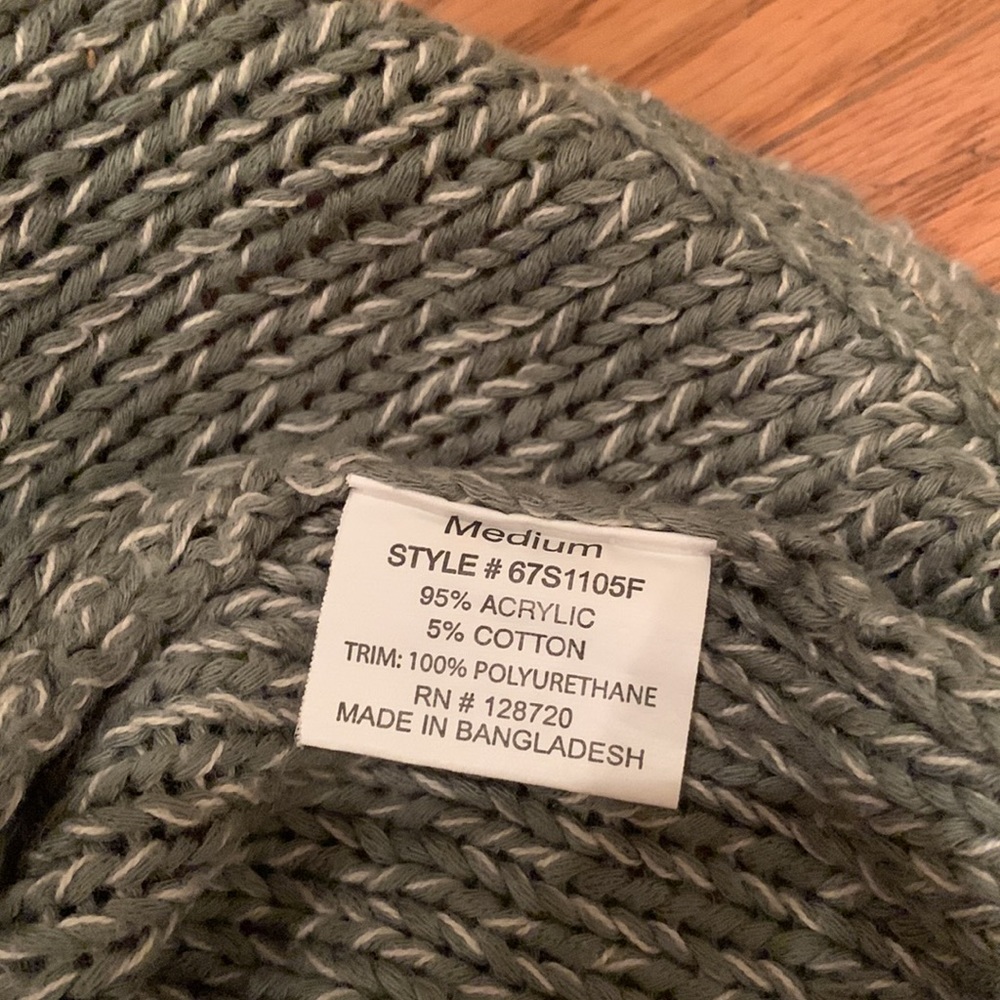 Quinn Green Sweater with Zippers - Picture 10 of 11